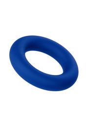 Anello fallico blu in silicone stimolatore per pene e testicoli miglior erezione