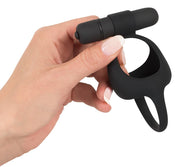 Anello fallico ritardante Vibro-cock Ring with Testicle Spreader