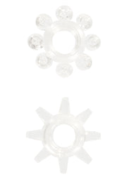 Anello fallico set Power Stretchy Rings 2pcs