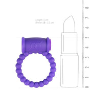 Anello fallico vibrante per pene in silicone cock ring vibrator