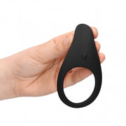 Anello fallico vibrante Pointed Vibrating Cock Ring Licorice Black