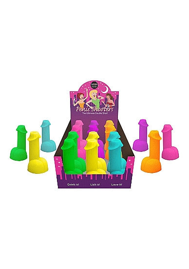 Bicchieri Neon Penis Shooters