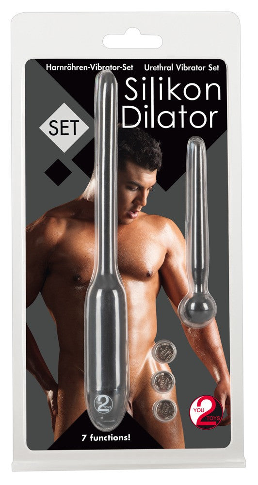 Dilatatore uretrale in silicone vibrante penis plug uomo