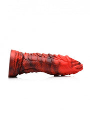 Dildo creature Fire Dragon Red Scaly Silicone Dildo - Red