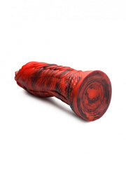 Dildo creature Fire Dragon Red Scaly Silicone Dildo - Red