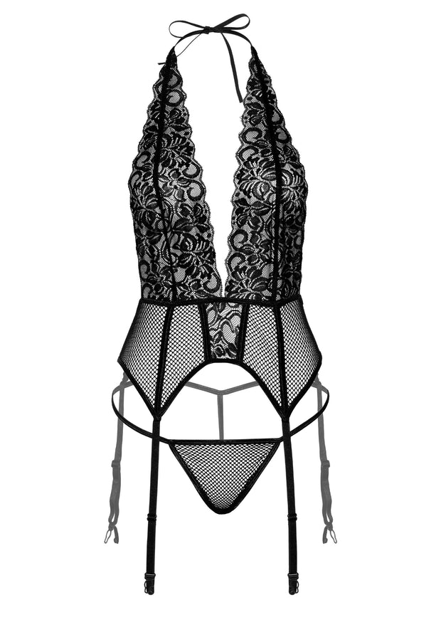 Guepiere con perizoma Cami Garter and String