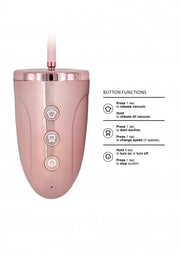 Kit pompa per capezzoli e clitoride Automatic Rechargeable Clitoral & Nipple Pump Set - M - Pink