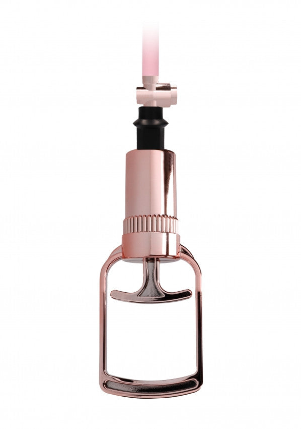 Kit pompa per capezzoli e clitoride Clitoral & Nipple Pump Set Large - Rose Gold