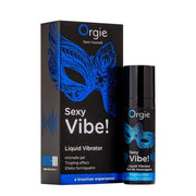 Lubrificante intimo stimolante orgie gel SEXY VIBE liquid vibrator