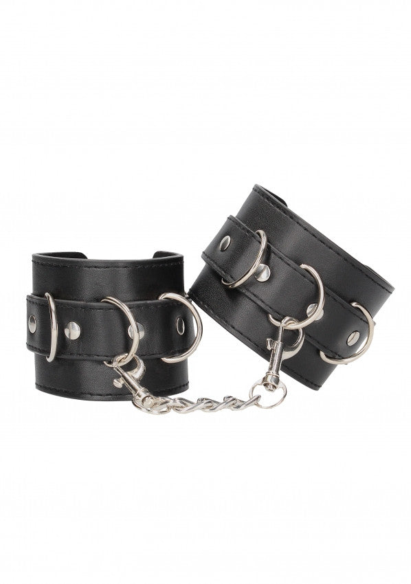 Manette Bonded Leather Hand or Ankle Cuffs