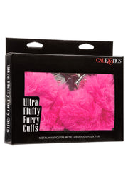 Manette fucsia Ultra Fluffy Furry Cuffs