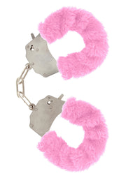 manette Furry Fun Cuffs pink