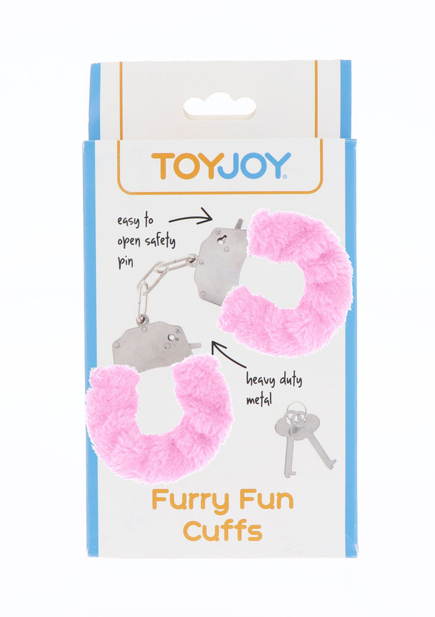 manette Furry Fun Cuffs pink