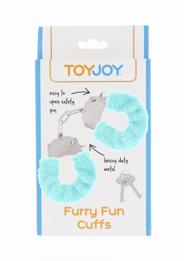 manette Furry Fun Cuffs turchese