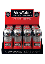 Masturbatore Viewtube See-Thru Stroker 12PC