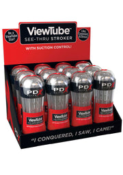 Masturbatore Viewtube See-Thru Stroker 12PC