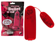 Ovulo con vibrazione red vibro bullet