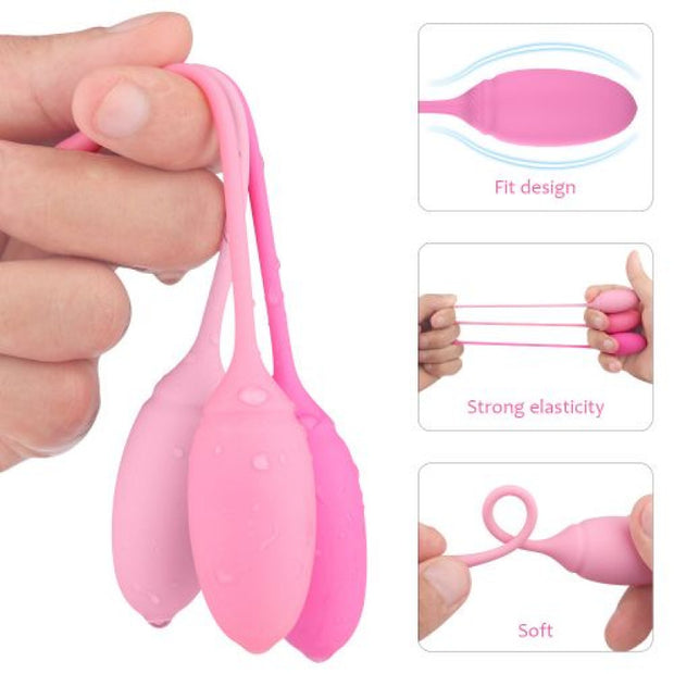 Palline vaginali per massaggio pavimento pelvico Training Pleasure