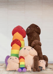 Peluches Penis Plushie 30 cm Multicolor