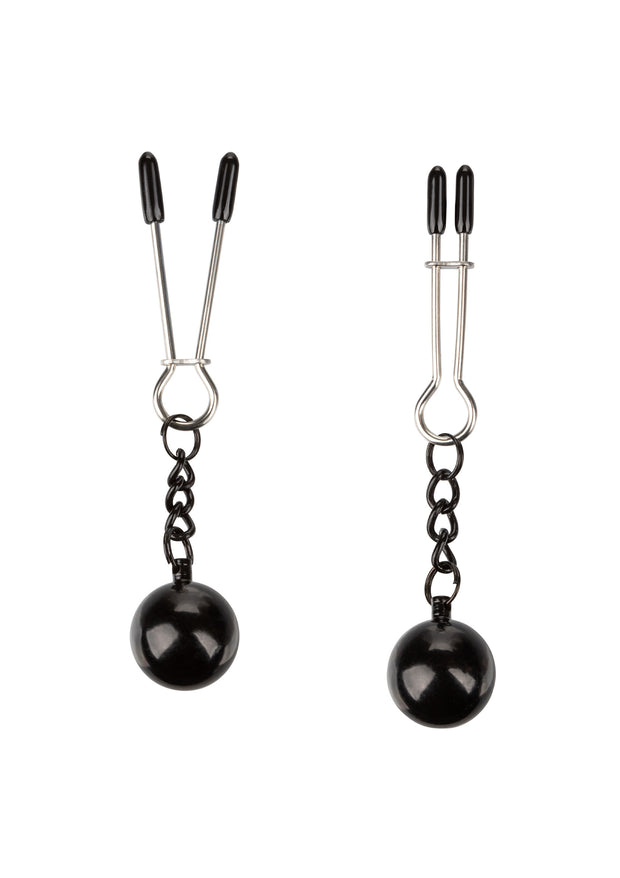 Pinze per capezzoli bondage Weighted Tweezer NippleClamps