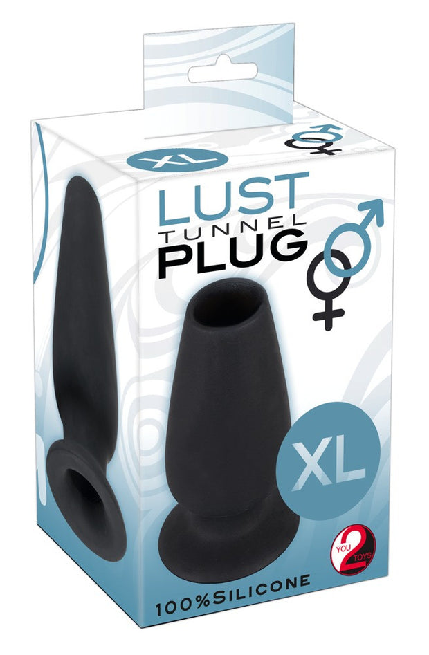 Plug anale cavo maxi Lust Tunnel Plug XL