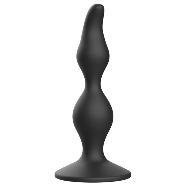 Plug anale in silicone ADDICTED Toys black