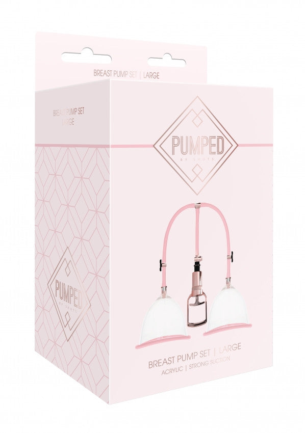 Pompa per seno Breast Pump Set Large - Rose Gold