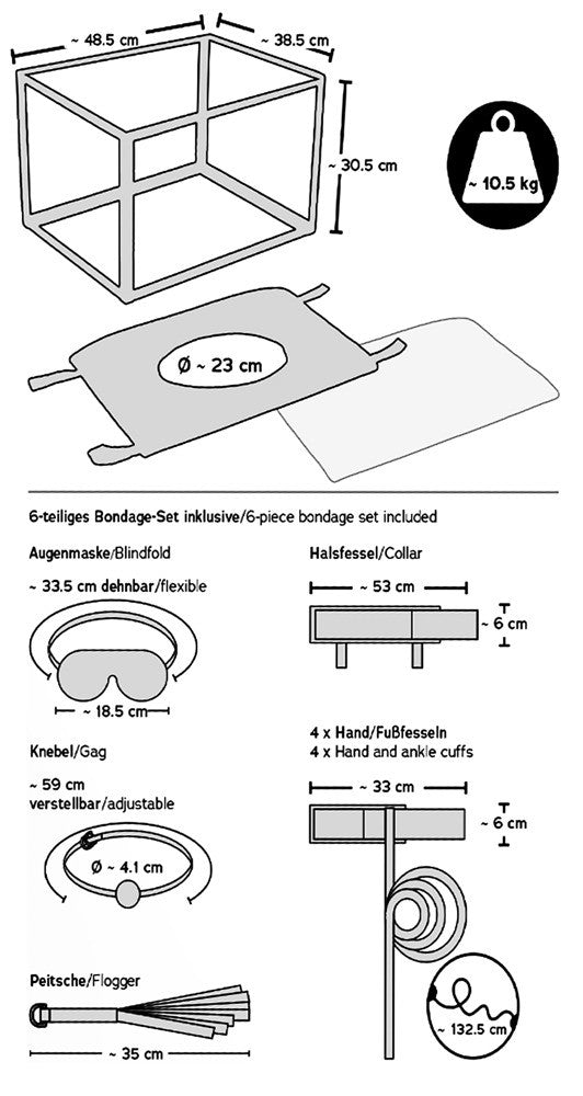 Sgabello trono sessuale The Throne kings & Queen chair