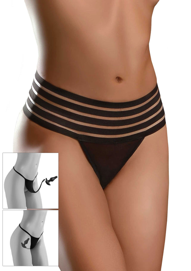 Slip donna Crotchless Love Garter OS