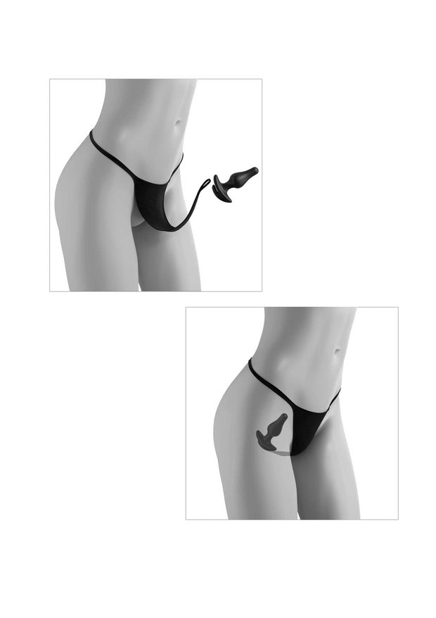 Slip donna Crotchless Love Garter OS