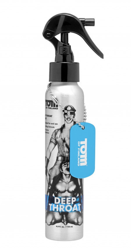 Spray desensibilizzante orale Tom of Finland Deep Throat Spray- 4 oz