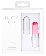 Vibratore a rossetto Lusty rosa