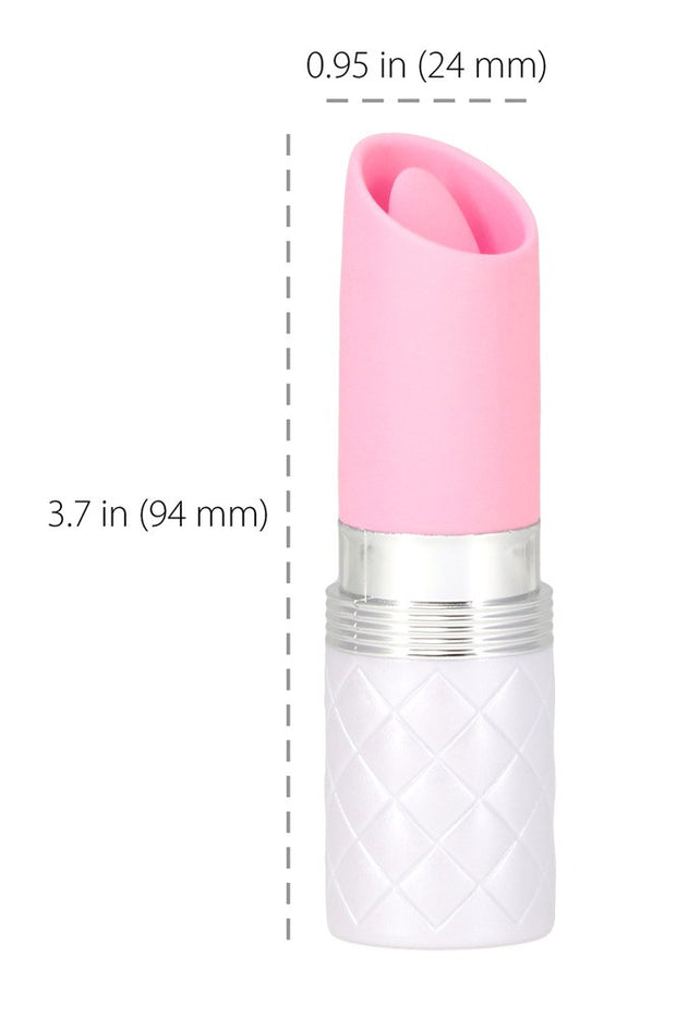 Vibratore a rossetto Lusty rosa