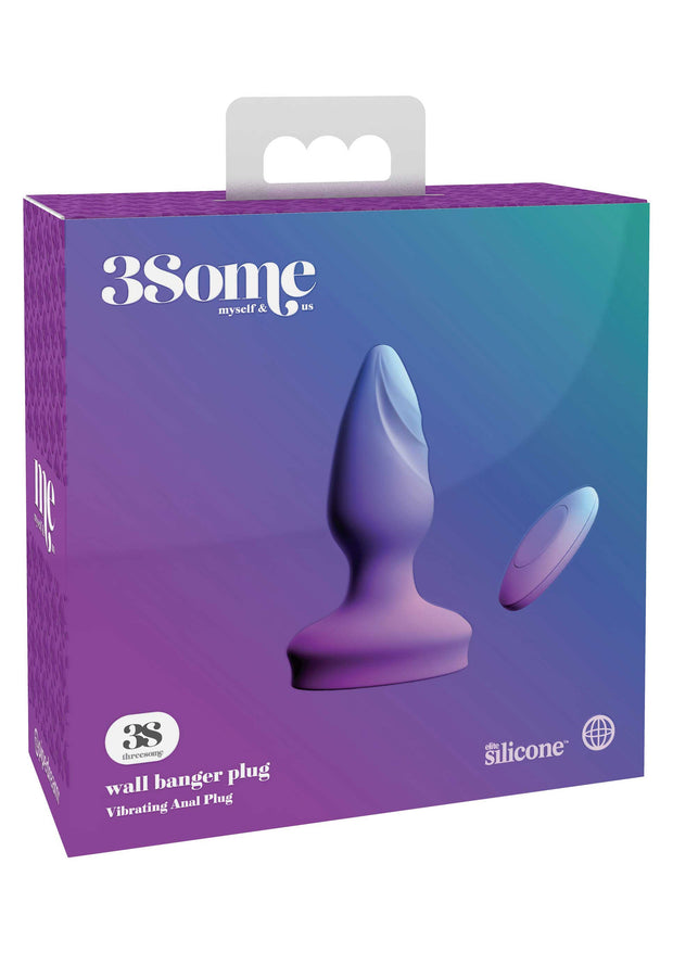 Vibratore anale con telecomando in silicone Anal plug