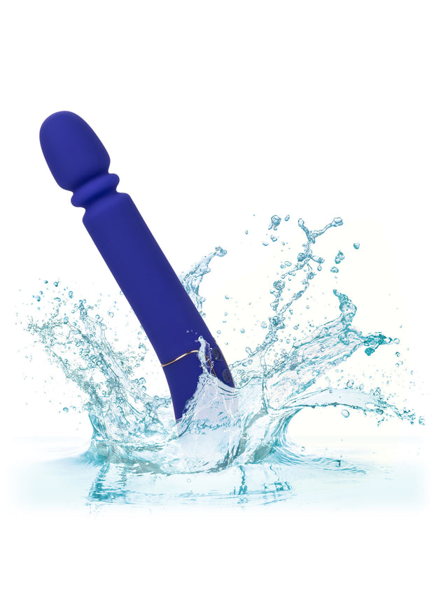 Vibratore in silicone realistico vaginale anale Slim Thumper