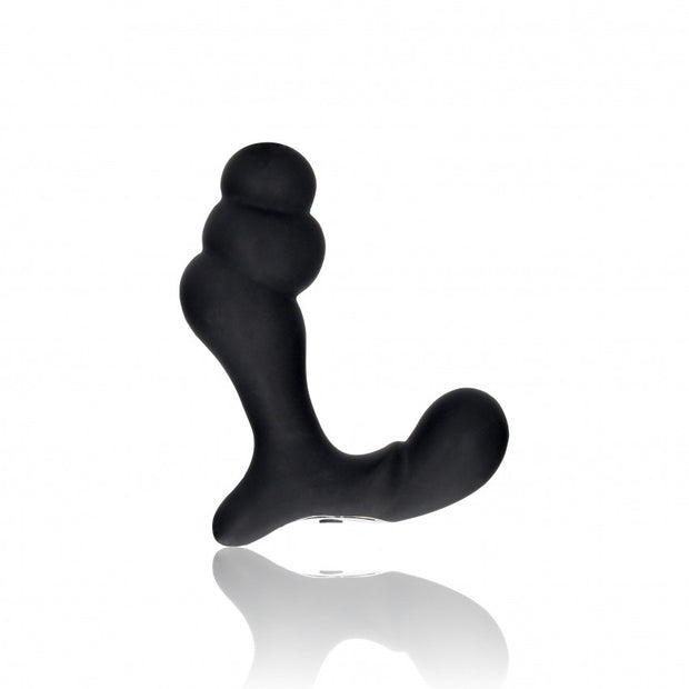 Vibratore per prostata Bent Vibrating Prostate Massager with Remote Control Black