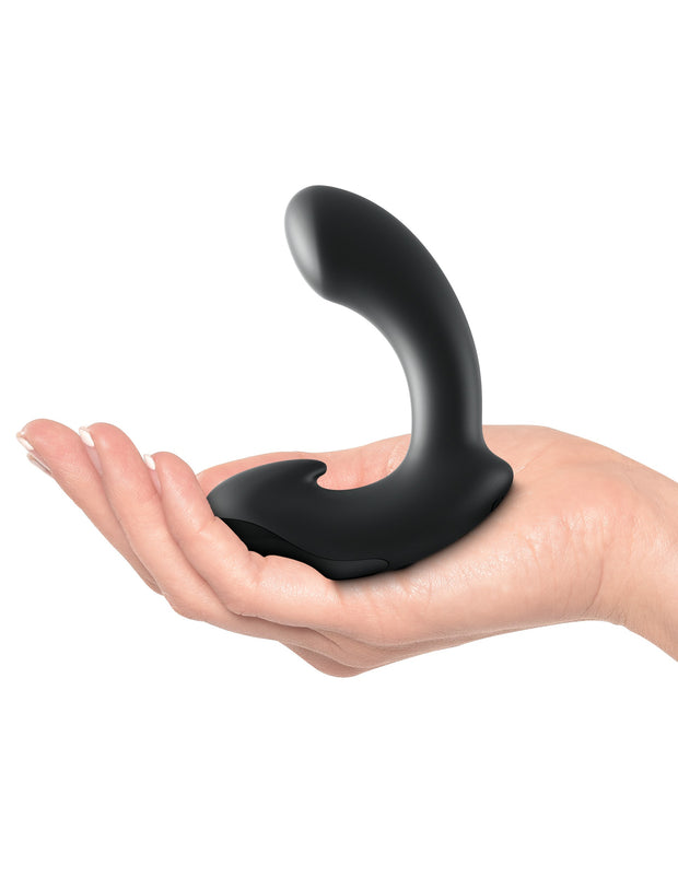 Vibratore prostatico nero fallo dildo vibrante per uomo stimolatore massaggiatore prostata