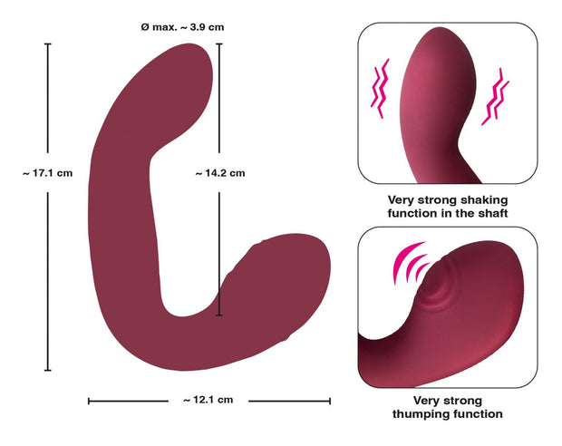 Vibratore rabbit Thumping & Shaking Rabbit Vibrator