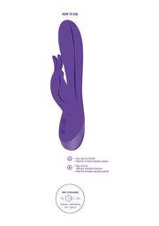 Vibratore rabbit Xocoon Unlimited Love g-spot viola