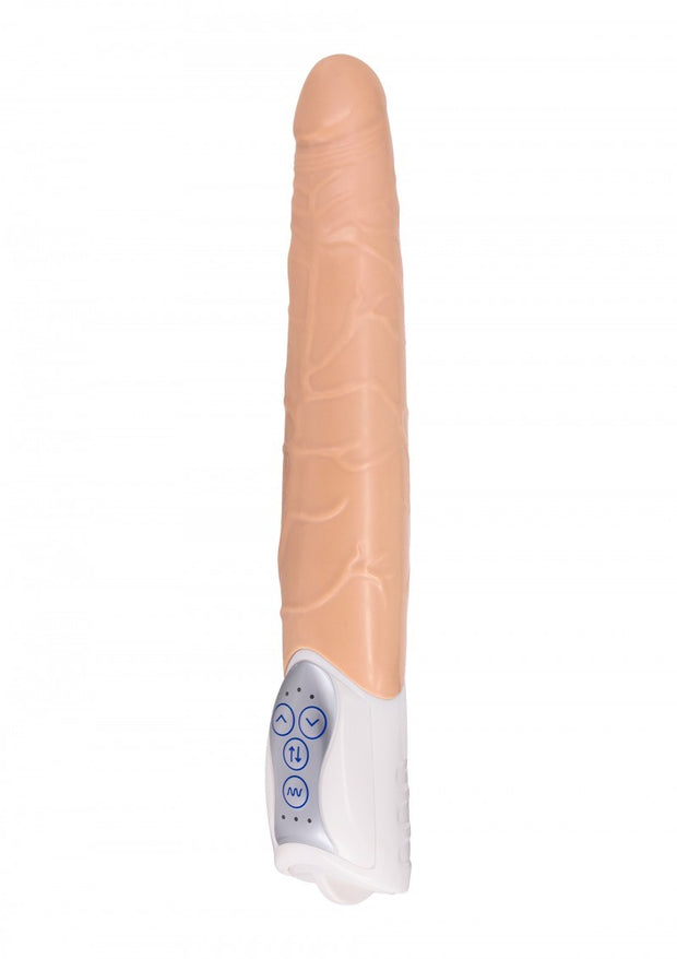 Vibratore realistico dildo fallo vaginale anale vibrante impermeabile maxi big slim