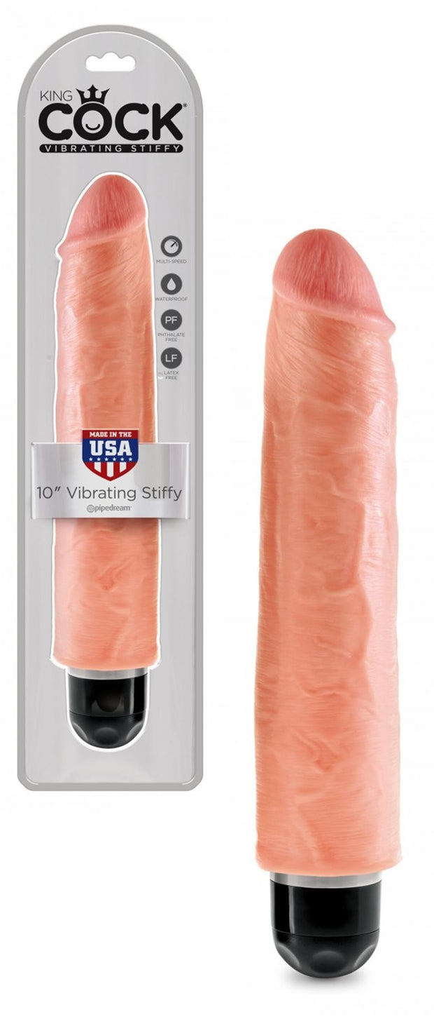 Vibratore realistico maxi grande big king cock dildo fallo anale vaginale impermeabile 10 flesh