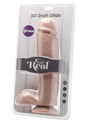 Vibratore realistico maxi vaginale Dildo 10 Inch w.Balls Vibrator