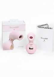 Vibratore succhia clitoride Invincible Pink