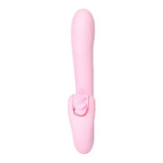 Vibratore vaginale con stimolatore clitoride Oral fantasy