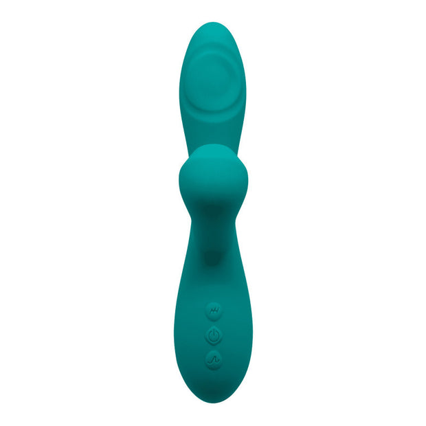 Vibratore vaginale con succhia clitoride Caribbean Shine