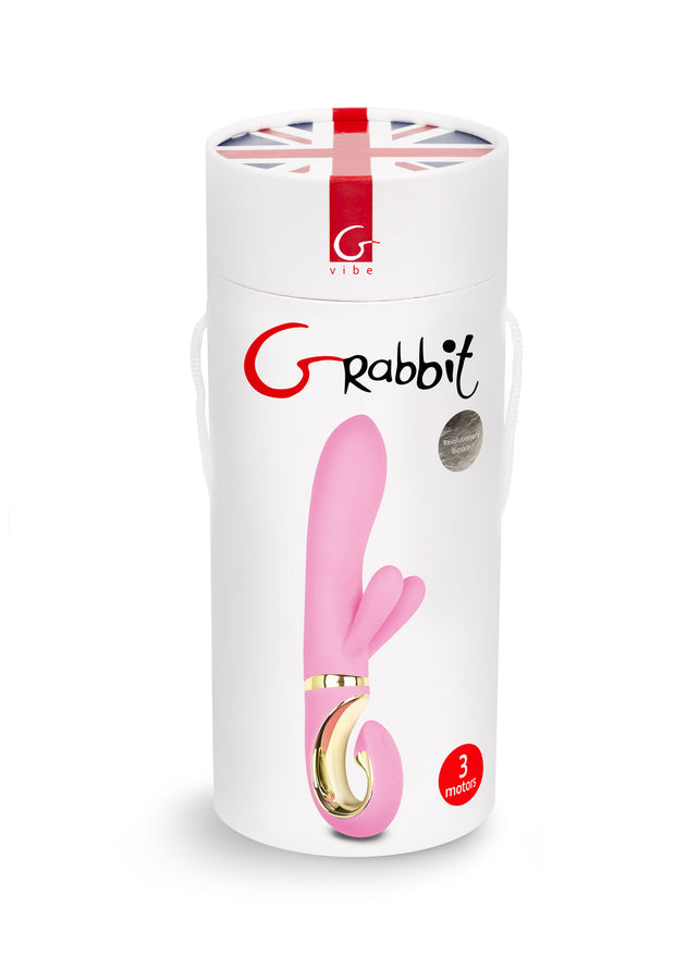 Vibratore vaginale Grabbit in silicone