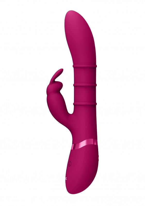 Vibratore vaginale rabbit Stimulating Rings, Vibrating G-Spot Rabbit Pink