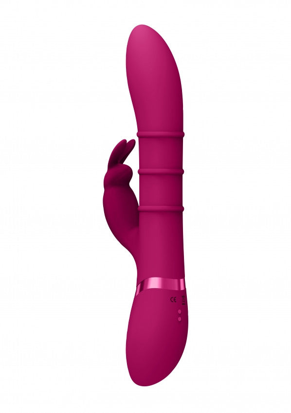 Vibratore vaginale rabbit Stimulating Rings, Vibrating G-Spot Rabbit Pink