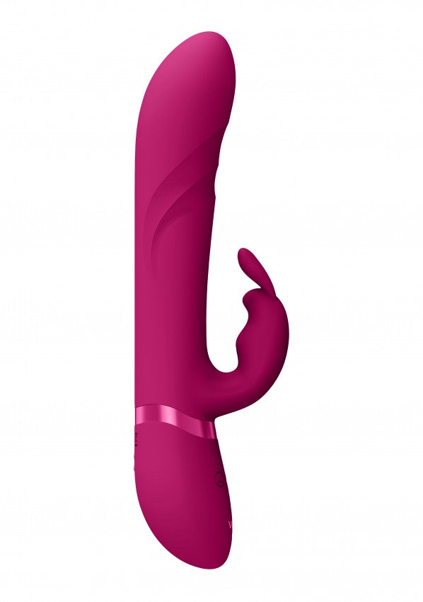 Vibratore vaginale rabbit Vibrating and Rotating Beads, G-Spot Rabbit Pink