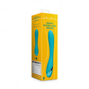 Vibratore vaginale Smooth Silicone G-Spot Vibrator Teal Blue